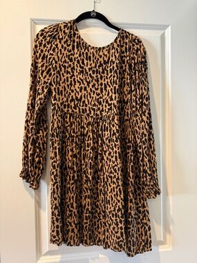 B.P. Mini Cheetah Dress